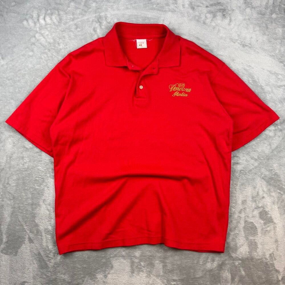 Venezia Men's Red Polo-shirts
